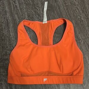 Fabletics Vibrant Orange Sports Bra